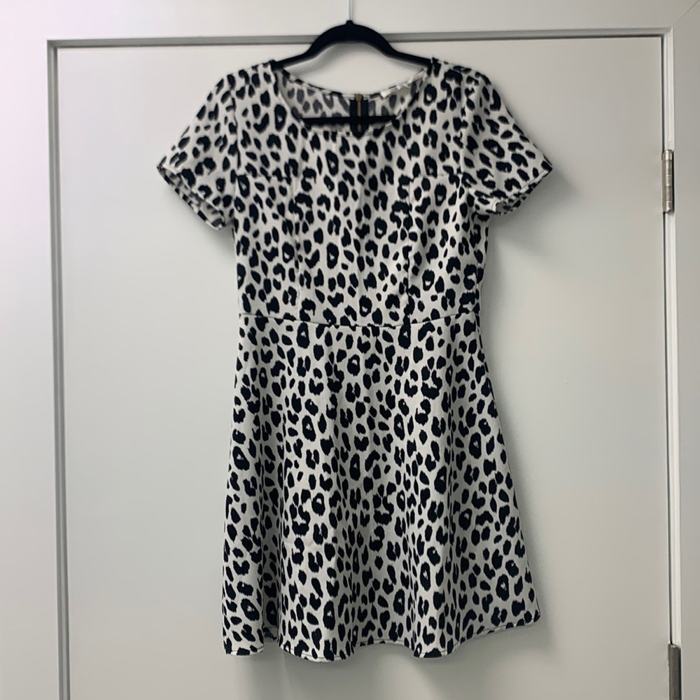 Collective Concepts women’s black and white dress - size M